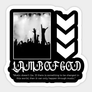 Lamb Of God // Ggl Sticker